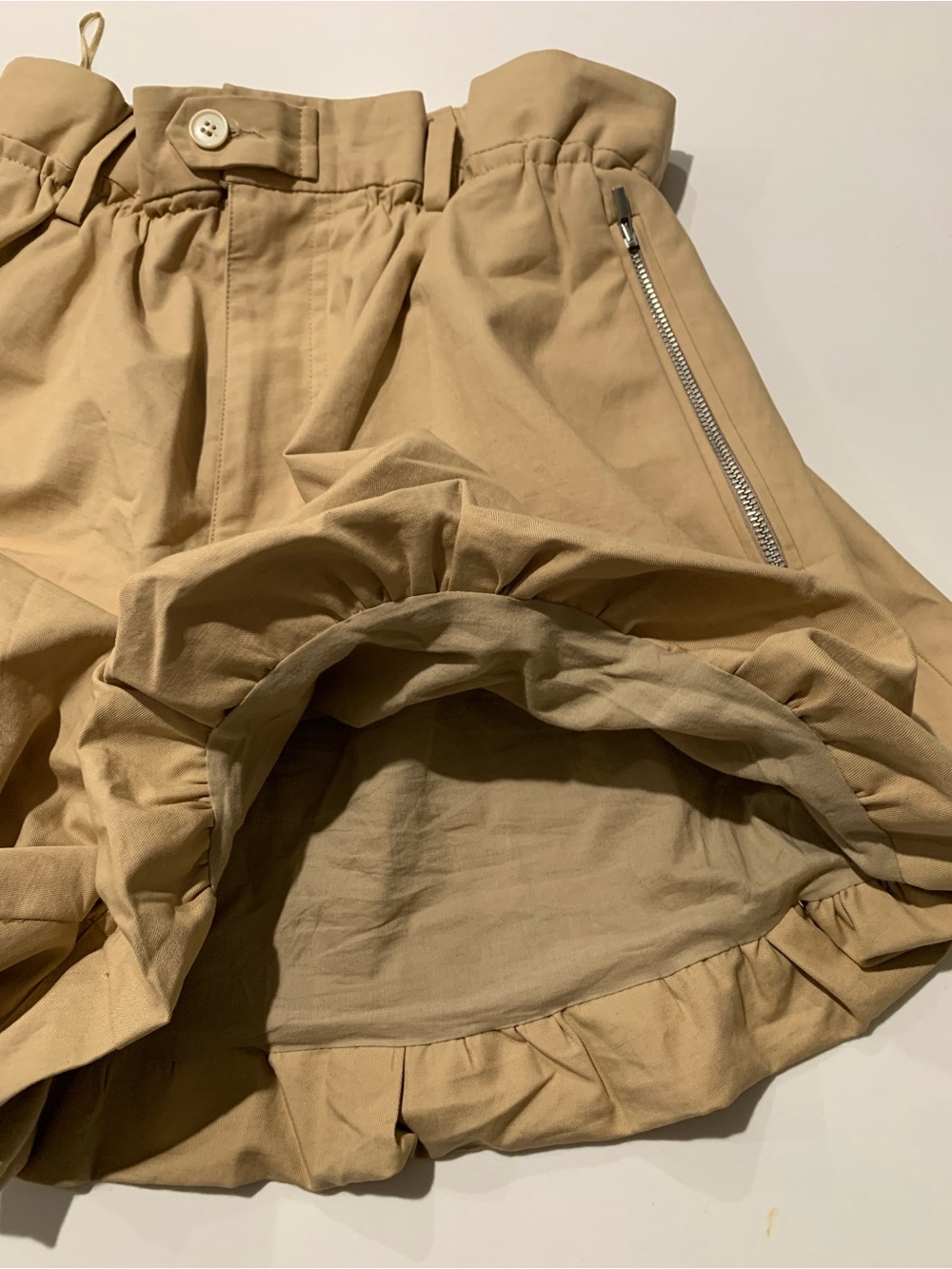 NWOT Zara Balloon Collection High-Waisted Paperbag Bubble Shorts, Coquette, M - Picture 6 of 12